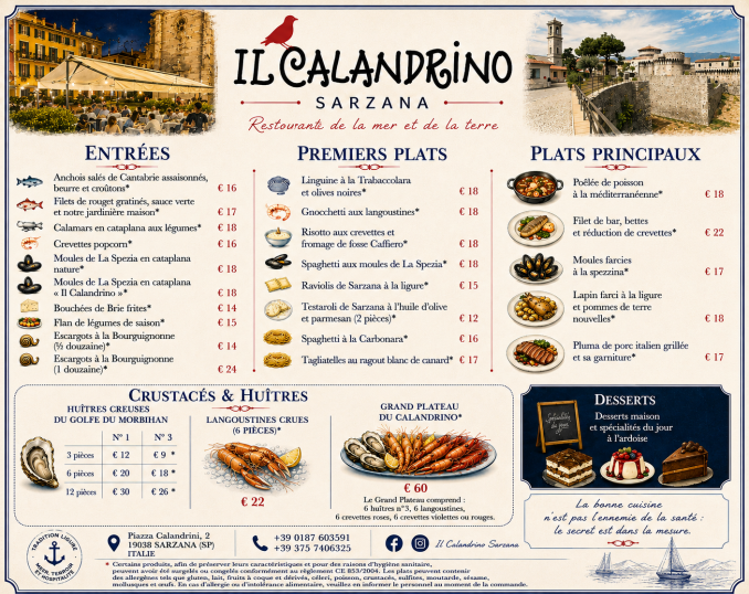  - RISTORANTE IL CALANDRINO