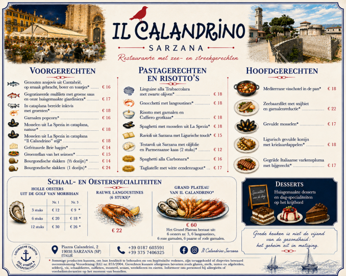  - RISTORANTE IL CALANDRINO